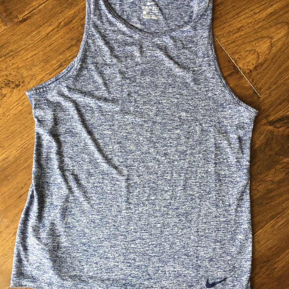 Heathered Nike workout tank top